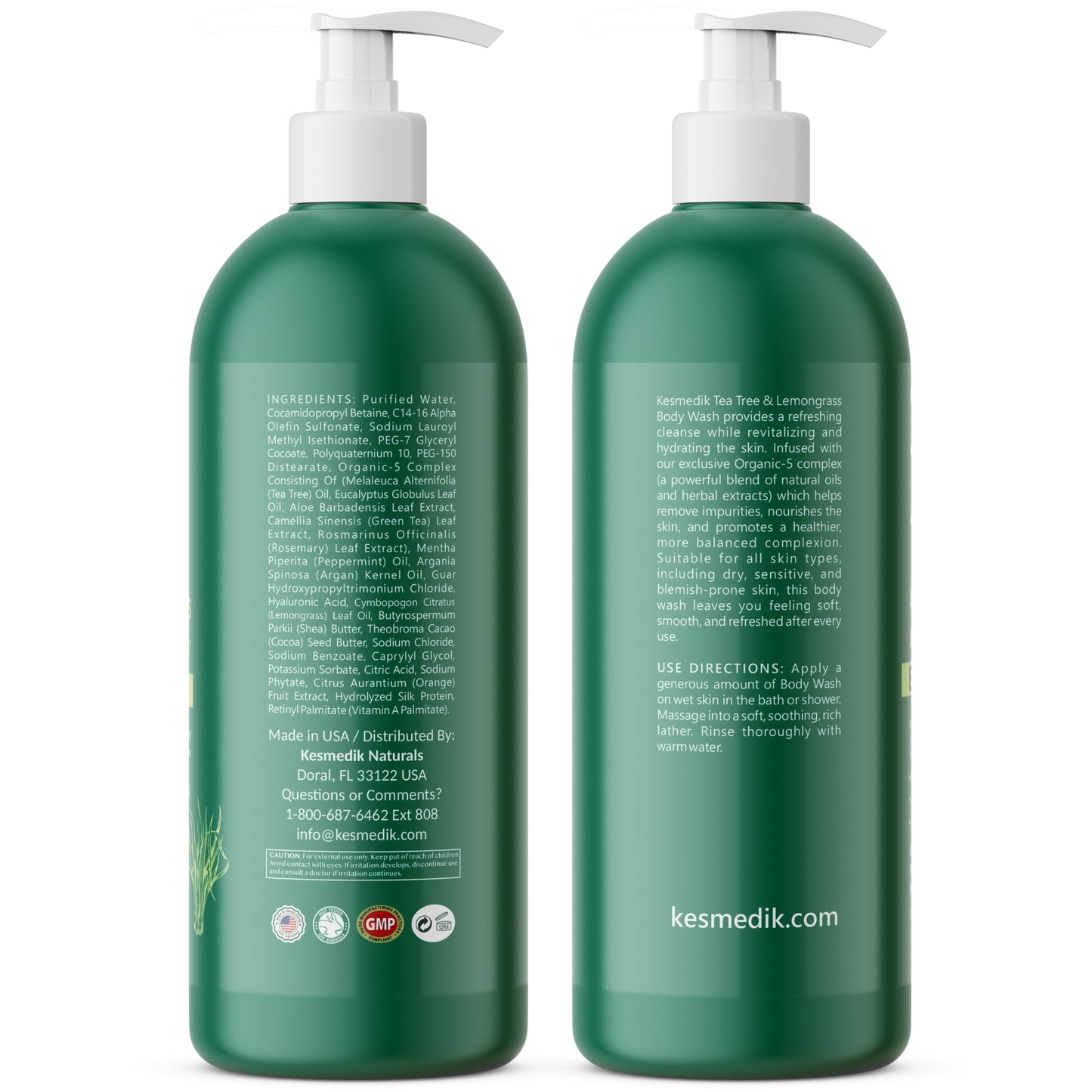 Tea Tree & Lemongrass Body Wash MaxTherapy – Limited Edition, 16 oz