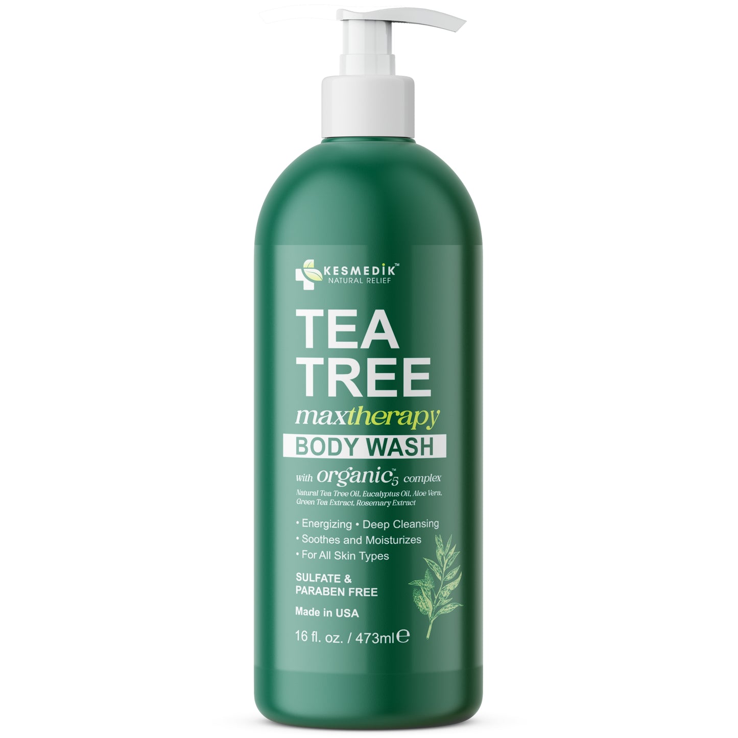 MaxTherapy Tea Tree Body Wash