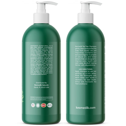 Tea Tree Shampoo MaxTherapy – Clarifying & Itchy Scalp Relief, 16 oz – Amazon gallery 8