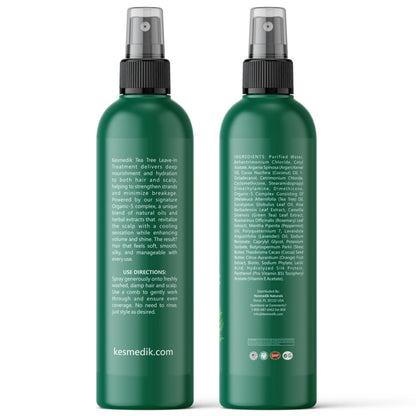Tea Tree Oil Leave-In Conditioner Detangler Spray – Frizz Control & Scalp Relief, 8 oz – Amazon gallery 7