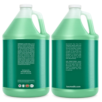 Tea Tree Shampoo Refill – 128 fl oz (1 Gallon) – product information 6