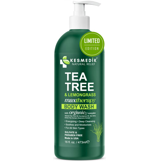 Tea Tree & Lemongrass Body Wash MaxTherapy – Limited Edition, 16 oz – main product image