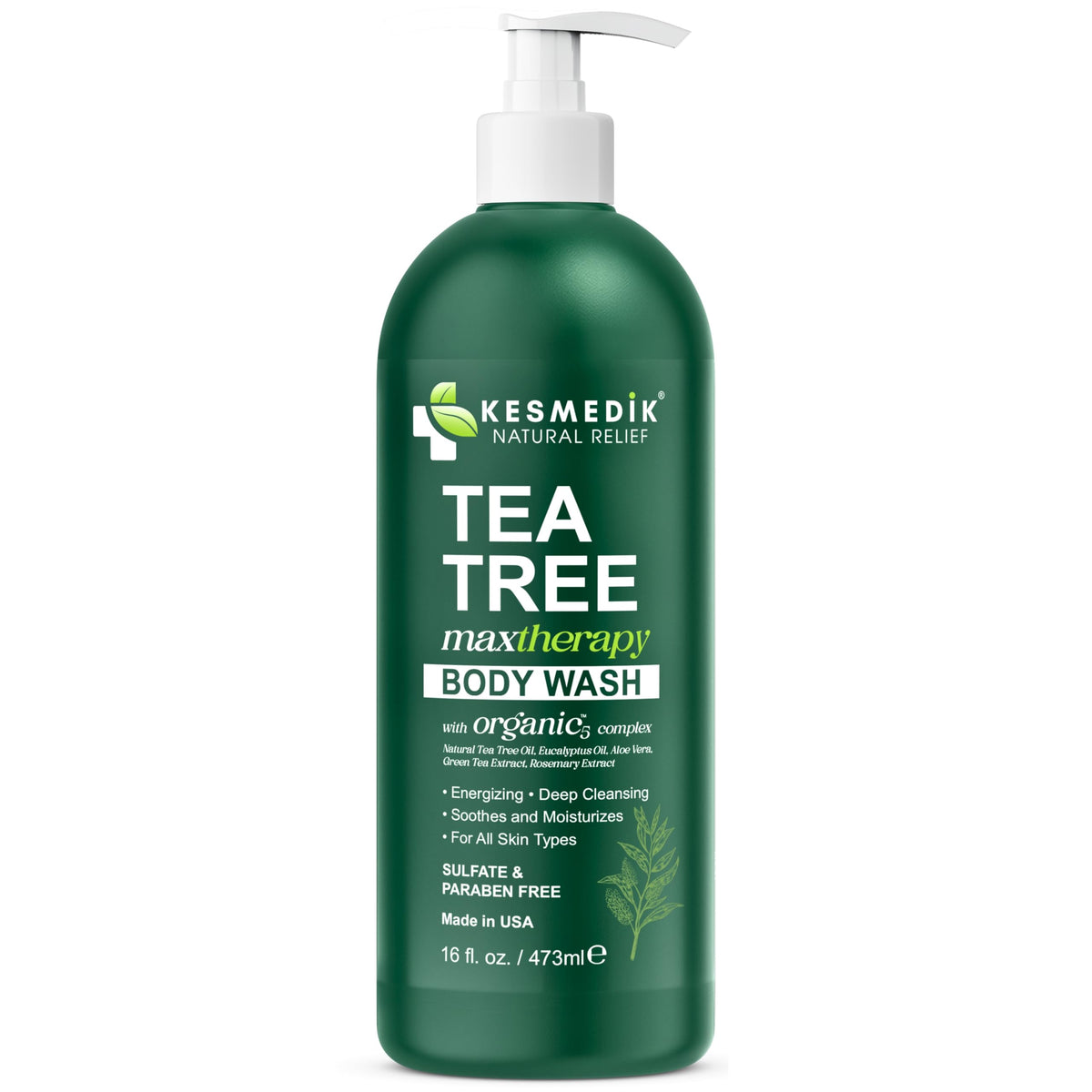 Tea Tree Body Wash MaxTherapy – Itchy Skin Relief, 16 fl oz – Amazon gallery 7