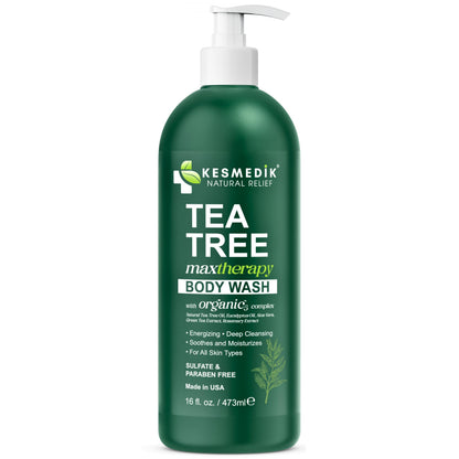Tea Tree Body Wash MaxTherapy – Itchy Skin Relief, 16 fl oz – Amazon gallery 7