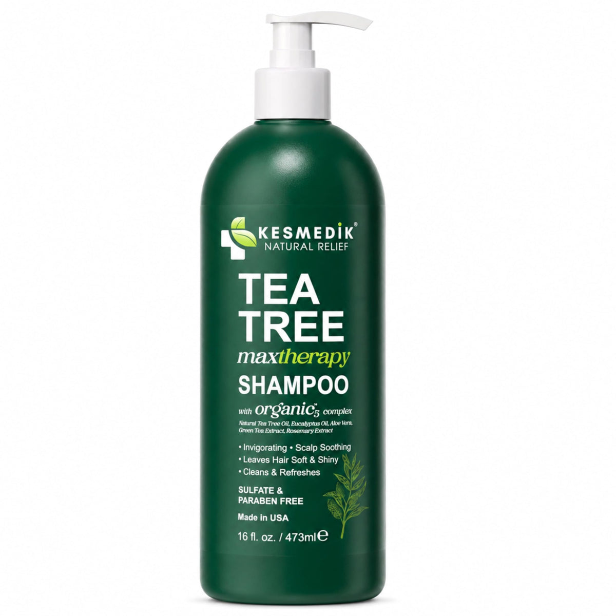 Tea Tree Shampoo MaxTherapy – Clarifying & Itchy Scalp Relief, 16 oz – Amazon gallery 7