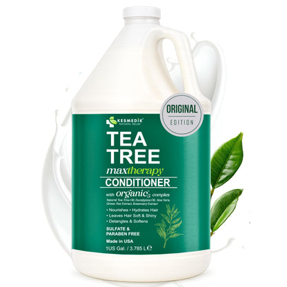 Tea Tree Conditioner Refill – 128 fl oz (1 Gallon) – main product image