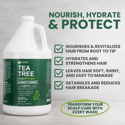 Tea Tree Conditioner Refill – 128 fl oz (1 Gallon) – product information 1