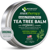 Tea Tree Oil Balm MaxTherapy, Soothing Ointment for Skin Relief, 2 oz – main product image