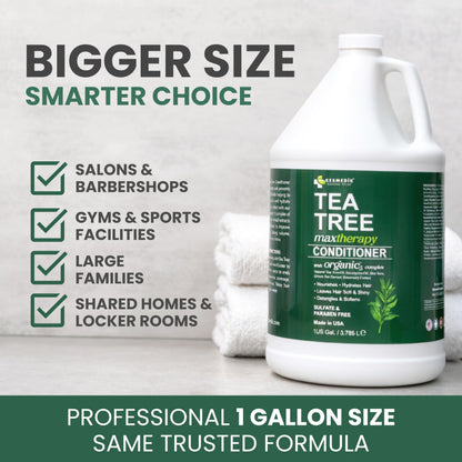 Tea Tree Conditioner Refill – 128 fl oz (1 Gallon) – product information 4