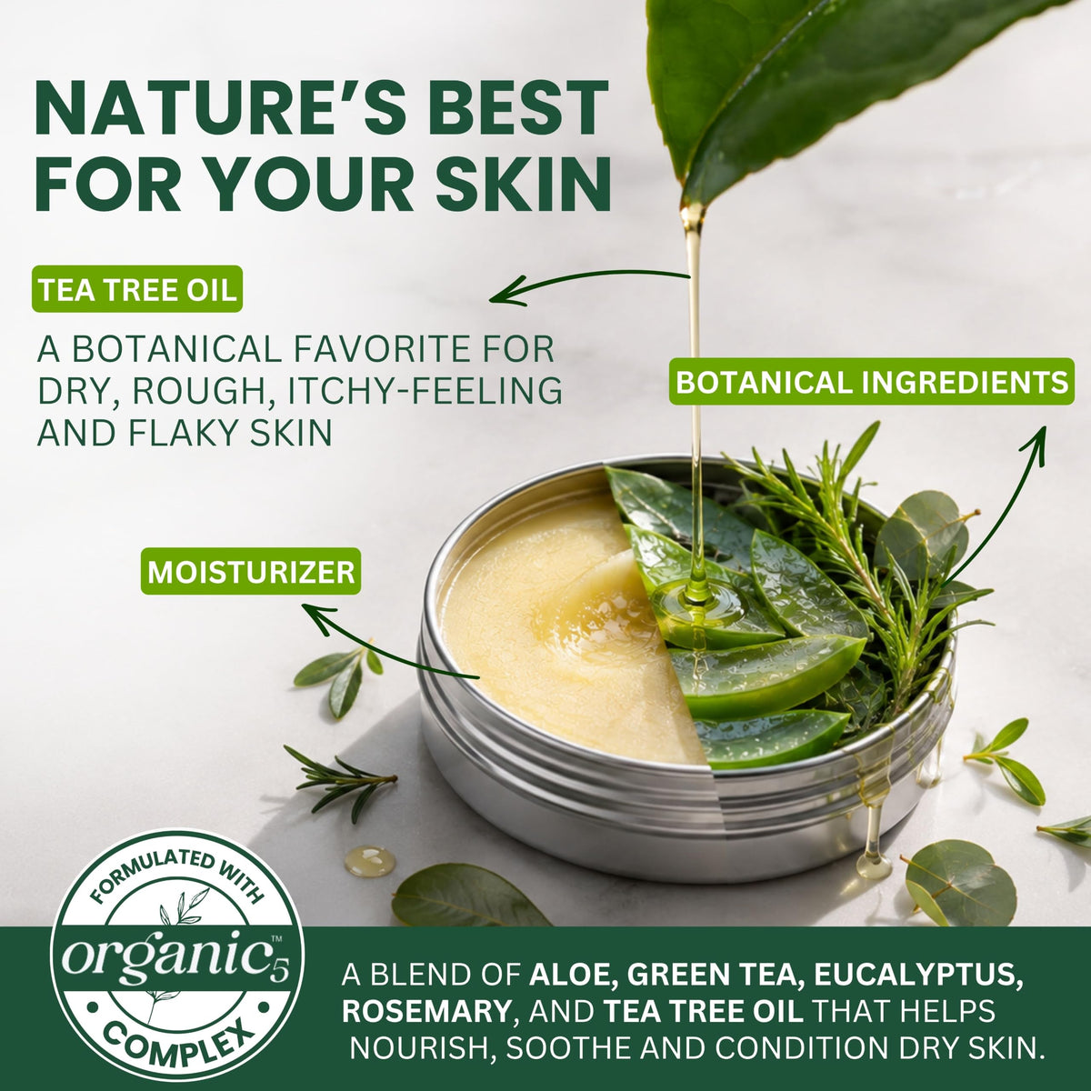 Tea Tree Oil Balm MaxTherapy, Soothing Ointment for Skin Relief, 2 oz – Amazon gallery 4