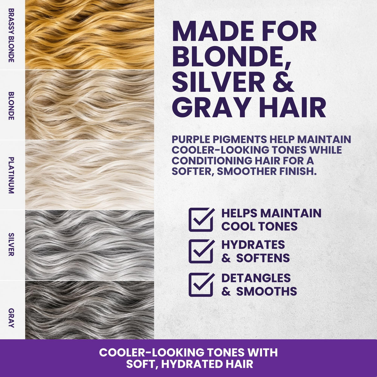 Tea Tree Purple Conditioner – Anti-Brass Toner for Blonde & Silver Hair, 16 oz – Amazon gallery 4