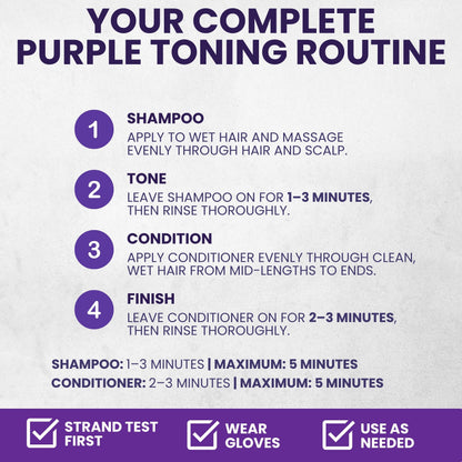 Tea Tree Purple Shampoo & Conditioner Set – Anti-Brass Toner for Color-Treated Hair, 16 oz – Amazon gallery 8