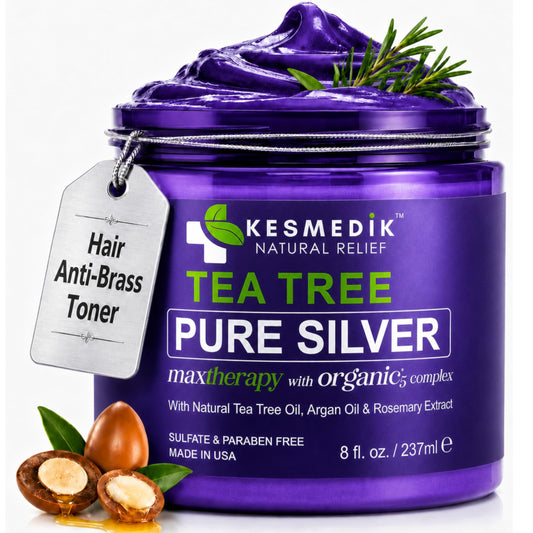 Tea Tree Purple Hair Mask – 8 fl oz – main product image
