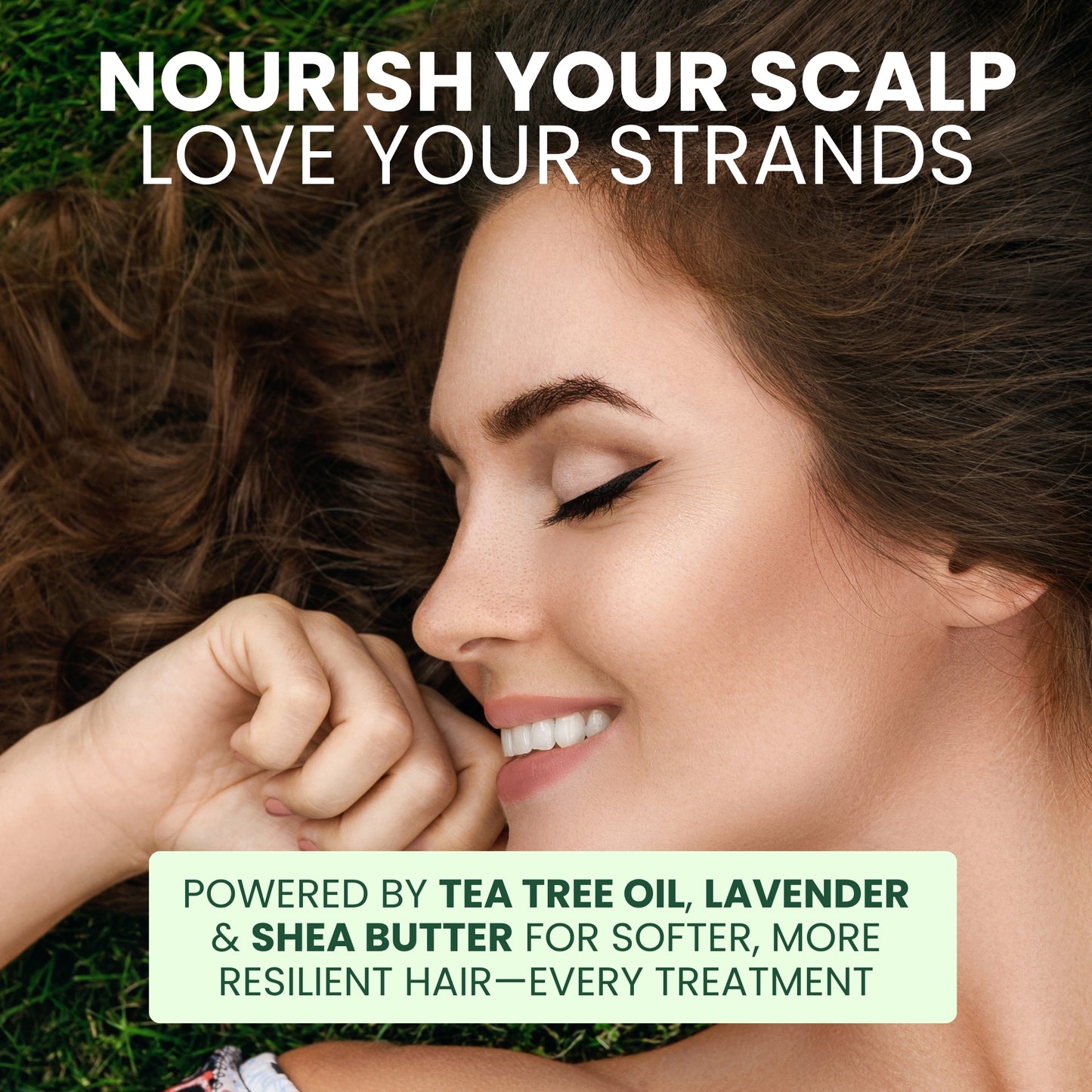 Tea Tree & Lavender Hair Mask & Scalp Treatment – Deep Conditioner for Dry, Damaged Hair, 8 oz