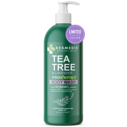 Tea Tree & Lavender Body Wash MaxTherapy – Limited Edition, 16 oz