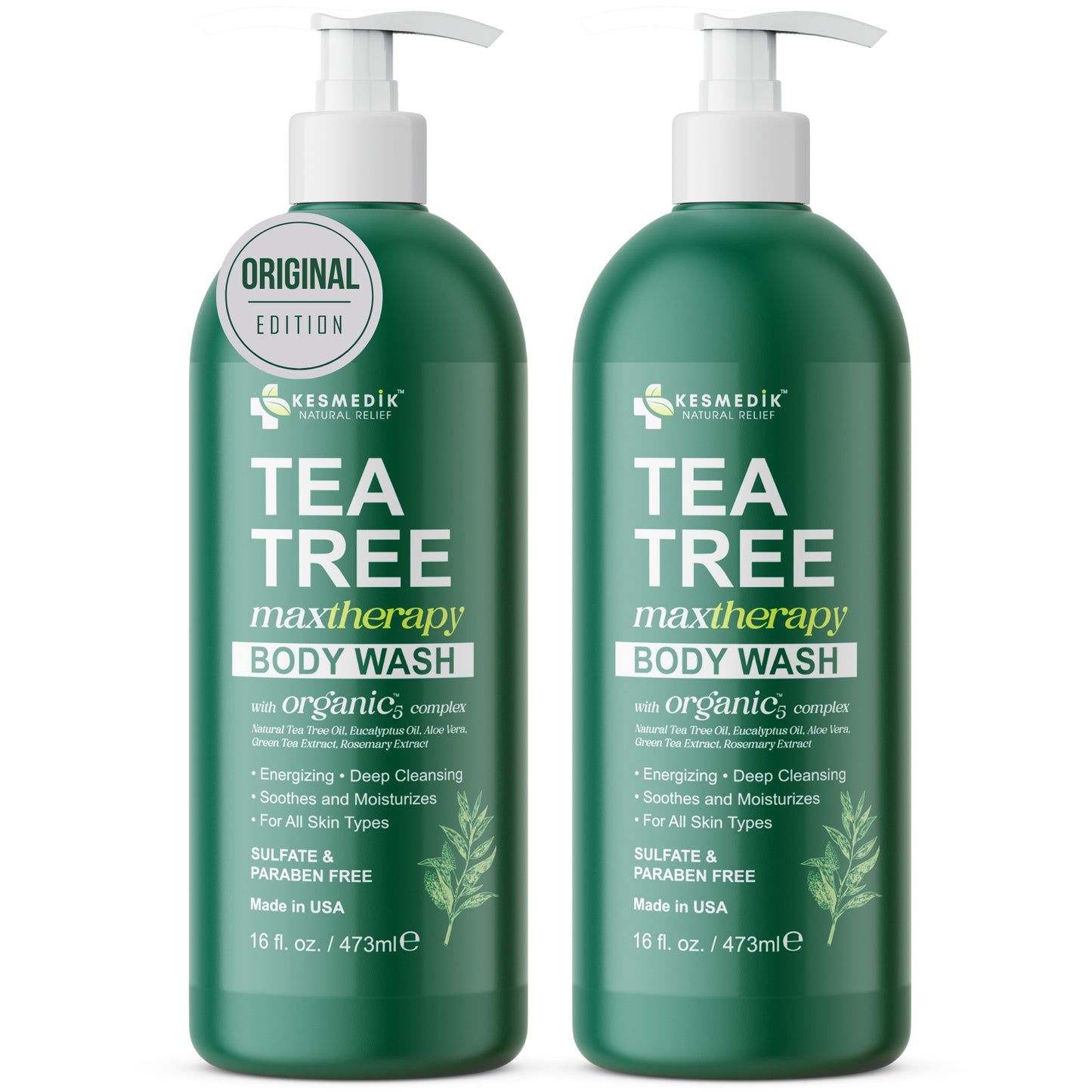 Tea Tree Body Wash MaxTherapy – Itchy Skin Relief, 16 fl oz