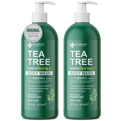 Tea Tree Body Wash MaxTherapy – Itchy Skin Relief, 16 fl oz