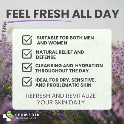 benefits of lavender and tea tree oil Tea Tree & Lavender Oil Body Wash for Sensitive Skin, 16 oz – Kesmedik Natural Relief