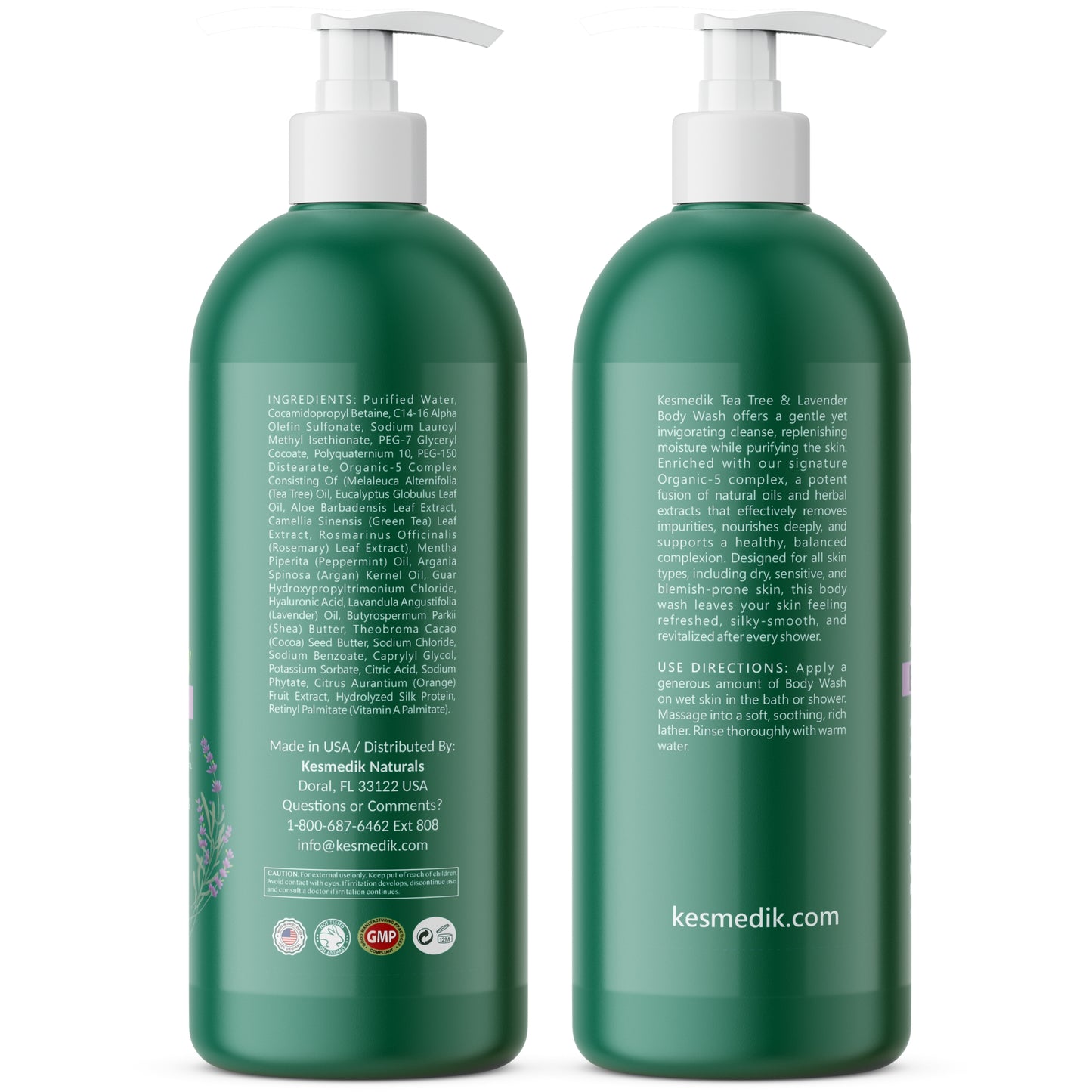 Tea Tree & Lavender Body Wash MaxTherapy – Limited Edition, 16 oz