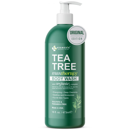 Tea Tree Body Wash MaxTherapy – Itchy Skin Relief, 16 fl oz