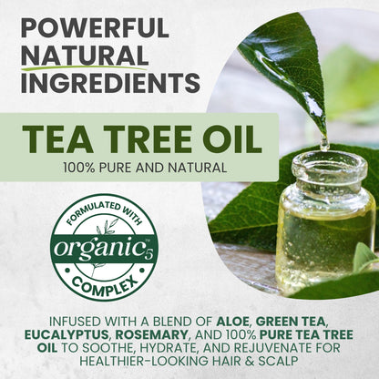 Tea Tree Shampoo MaxTherapy – Clarifying & Itchy Scalp Relief, 16 oz