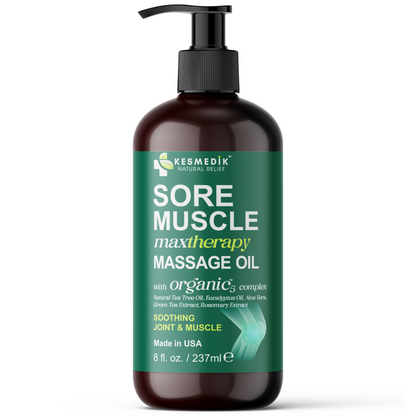 Sore Muscle Massage Oil