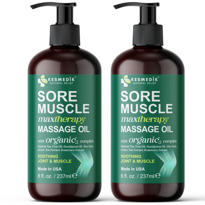 Sore Muscle Massage Oil