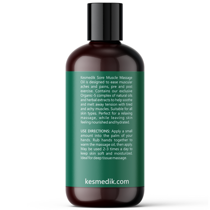 Sore Muscle Massage Oil