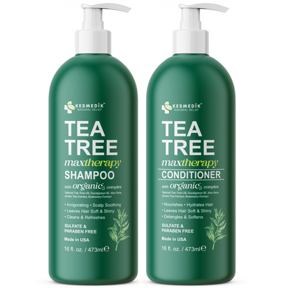 Tea Tree Shampoo and Conditioner Set