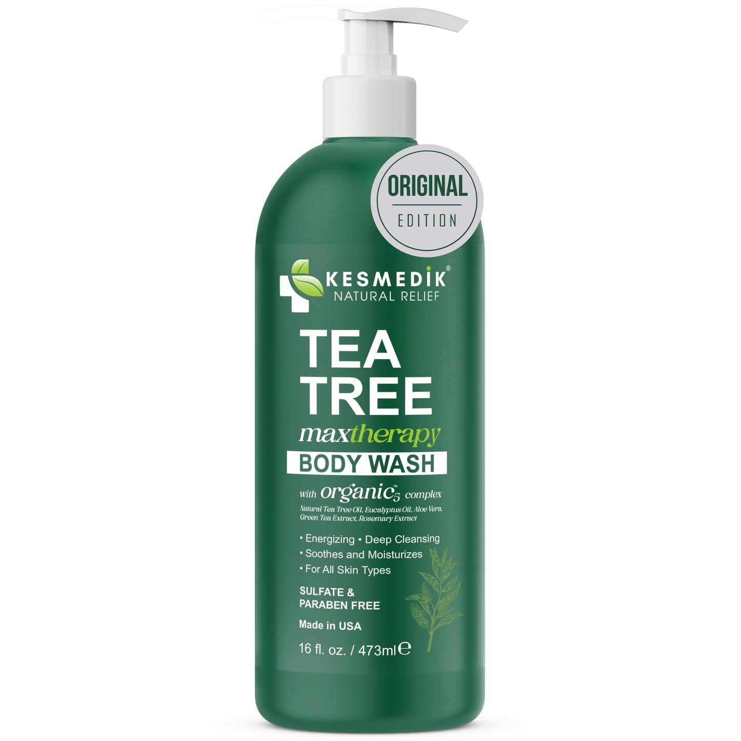 Tea Tree Body Wash MaxTherapy – Itchy Skin Relief, 16 fl oz