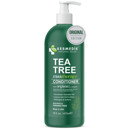 Tea Tree Conditioner MaxTherapy – Hydrating & Scalp-Soothing, 16 oz