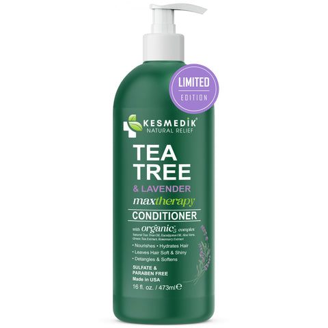 Kesmedik tea tree and lavender conditioner, 16 fl oz limited edition bottle