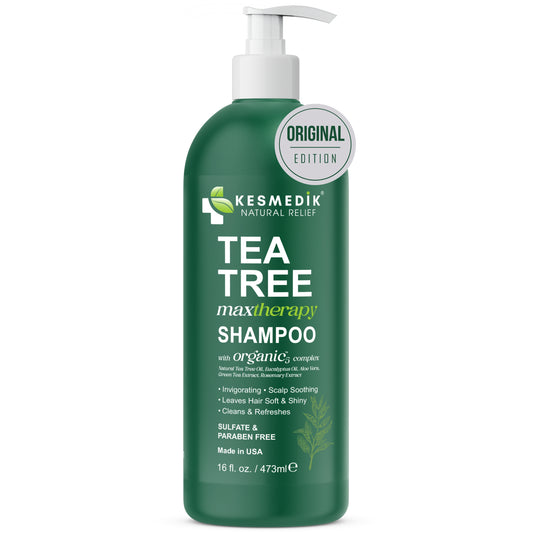 Tea Tree Shampoo MaxTherapy – Clarifying & Itchy Scalp Relief, 16 oz